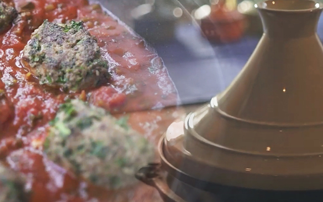 Sardine Meatball Tajine
