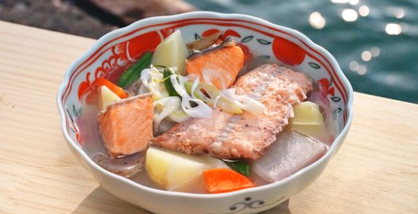 Sampei Salmon Soup