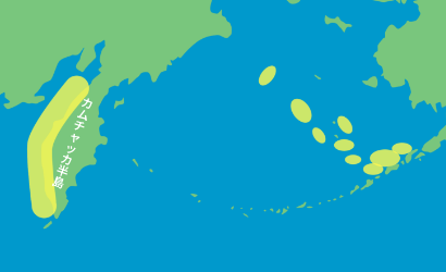 Main fishing areas for Alaska Pollock