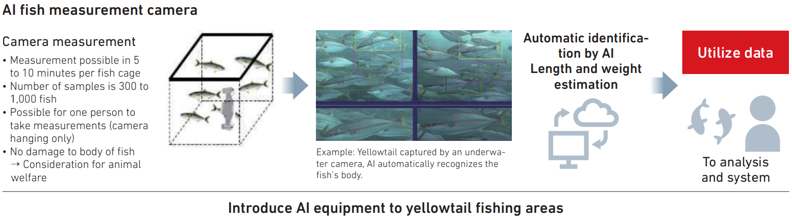 AI fish-measuring camera that can measure fish without taking them out of the water