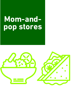 Mom-and-pop stores